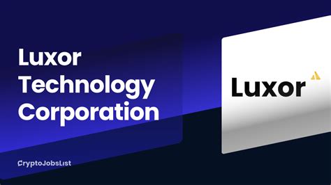 LUXOR MANPOWER CORPORATION Careers and Employment .